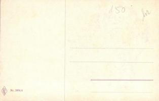 'Ibolya / Veilchen' Art Deco postcard P.F.B. 3986/4 s: Usabal