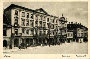 Sopron, Várkerület, Pannónia szálló (lyuk / pinhole)