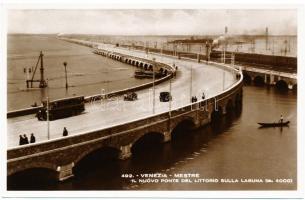 Venezia Mestre, bridge, locomotive, autobus