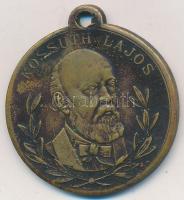 ~1948. "Kossuth Lajos - Szabadság, Egyenlőség, Testvériség 1848." emlékérem füllel (30mm) ...