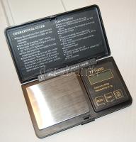 Új professzionális mini zsebmérleg 0,1 és 600 gram között mér