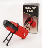 Handy Fan elemes kézi ventilátor asztali tartóval