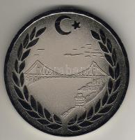 Törökország "Istanbul-T.C" nagyalakú modern Ff. plakett eredeti díszdobozban T:1