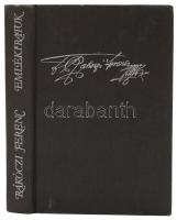 Rákóczi Ferenc: Emlékiratok. Bp., 1985, Szépirodalmi Könyvkiadó. Kiadói egészvászon kötés, jó állapotban.