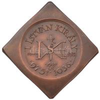 Lapis András (1942-) 1988. "I. István 975?-1038 - Szegedi Éremgyűjtők" Br csegely emlékére...