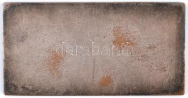 ~1930. "Országos Magyar Fox-terrier és Tacskó Tenyésztő Egyesület" ezüstözött Br plakett (...