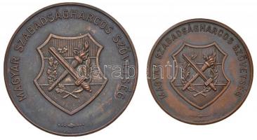 1949. "Magyar Szabadságharcos Szövetség / Népért-Szabadságért-Függetlenségért" (2x) Br cél...