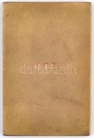 1928. "Görgey Kupa 1928. II. /N.T.E." aranyozott Br díjplakett (59x40mm) + ~1930. "Az...