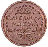 Ifj. Szlávits László (1959-) DN "Kossuth Lajos / Emlékül a Magyar Honvédségtől" Cu emlékér...