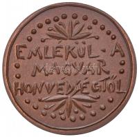 Ifj. Szlávits László (1959-) DN "Deák Ferenc / Emlékül a Magyar Honvédségtől" Cu emlékérem...