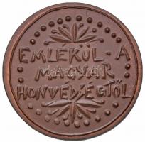 Ifj. Szlávits László (1959-) DN "Nagy Imre / Emlékül a Magyar Honvédségtől" Cu emlékérem (...