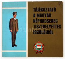 1973 Tájékoztató a Magyar Néphadsereg Tiszthelyettes iskoláiról. Rengeteg illusztrációval