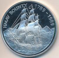 Pitcairn-szigetek 1989. 1$ Ag "HMAV Bounty" T:PP
Pitcairn Island 1989. 1 Dollar Ag "H...