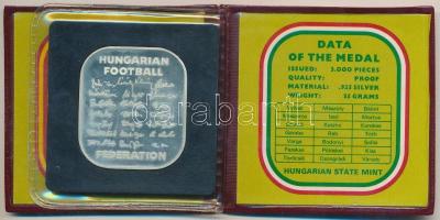 1982. "MLSZ / FIFA Világbajnokság Spanyolországban" Ag emlékérem eredeti tokban, tanúsítvá...