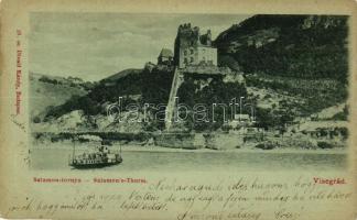1899 Visegrád, Salamon tornya, gőzhajó