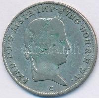 Ausztria 1839C 10kr Ag "V. Ferdinánd" (3,73g) T:2-
Austria 1839C 10 Kreuzer Ag "Ferdi...