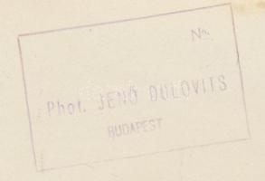 cca 1935 Dulovits Jenő (1903-1972): Vámossy Tibor rongyosgárdista síremléke (elesett 1921. október 6...