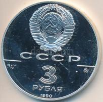 Szovjetunió 1990. 3R Ag "I. Péter flottája" T:PP
Soviet Union 1990. 3 Roubles Ag "Pet...