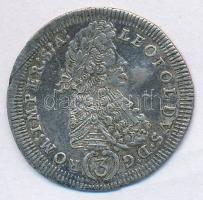 Csehország / Történelmi tartomány / Prága 1695GE 3kr Ag "I. Lipót" (1,43g) T:2,2- kis ü.
B...