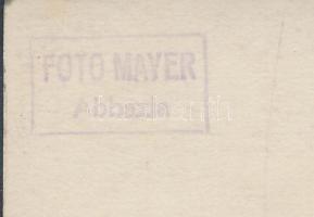 cca 1930 Foto Mayer (Abbázia): Szentpál Olga tánccsoportjának tagjai, pecséttel jelzett, a Szentpál ...