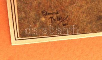 cca 1910 Edmund Dulac szecessziós meseillusztrációja, nyomat, Hodders and Stoughton kiadása, London,...