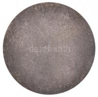 ~1970. "MSZMP BM PB - Eredményes Pártmunkáért" nagyalakú fém emlékplakett (90mm) T:1-