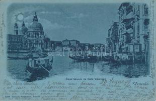 1899 Venice, Venezia; The Grand Canal, Calle Valaresso (EK)