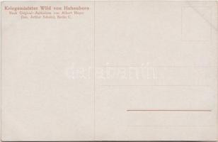 Kriegsminister Wild von Hohenborn; nach Original-Aufnahme von Albert Meyer