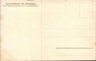Generaloberst von Heeringen, nach Original-Aufnahme von N. Perscheid