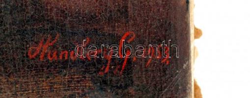 Olvashatatlan jelzéssel: Virágcsendélet. Olaj, vászon, 70×50 cm