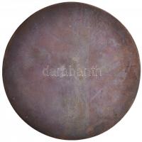 ~1980. "A Magyar Néphadsereg Művészegyüttese" Br plakett (102mm) T:1-