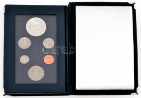 Amerikai Egyesült Államok 1990. 1c-1$ (6xklf) "Presztízs" szett, benne 1$ Ag "Eisenho...