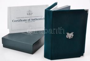 Amerikai Egyesült Államok 1990. 1c-1$ (6xklf) "Presztízs" szett, benne 1$ Ag "Eisenho...