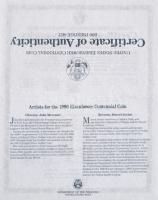 Amerikai Egyesült Államok 1990. 1c-1$ (6xklf) "Presztízs" szett, benne 1$ Ag "Eisenho...