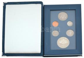 Amerikai Egyesült Államok 1987. 1c-1$ (6xklf) "Presztízs" szett, benne 1$ Ag "Alkotmá...