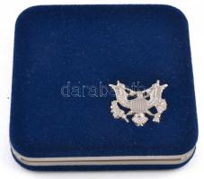 Amerikai Egyesült Államok 1987. 1$ Ag "Alkotmány", eredeti bársony díszdobozban, tanúsítvá...