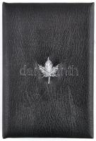 Kanada 1989. 1c-1$ (7xklf) fémpénz szett, benne 1$ Ag "Mackenzie folyó", dísztokokban, tan...