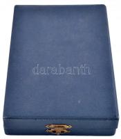 1989. "MVSZ (Magyar Vívó Szövetség) 1914-1989" Br és fém plakett eredeti tokban rögzítve (...