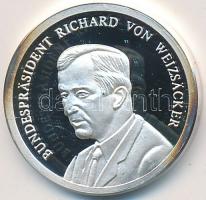 Németország 1994. "Németország elnökei - Richard von Weizsäcker" Ag emlékérem számozott ta...