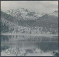 cca 1940 Matheisel József (1908-1961): Képek a Magas-Tátrából, a szerző hagyatékában levő negatívok ...