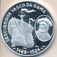 Sao Tomé és Principé 1990. 1000D Ag "Vasco de Gama" T:PP Saint Thomas & Prince Islands 1990. 1000 Dobras Ag "Vasco de Gama" C:PP