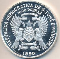 Sao Tomé és Principé 1990. 1000D Ag "Vasco de Gama" T:PP
Saint Thomas & Prince Islands...