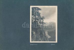 cca 1920 Erdély, 16 db feliratozott fotó egy tehetséges, utazó fotós hagyatékából, 8 db kartonra fel...