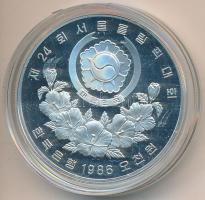 Dél-Korea 1986. 5000W Ag "1988 Olimpia - Tigris Kabala" T:PP 
South Korea 1986. 5000 Won A...