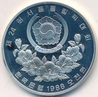 Dél-Korea 1988. 5000W Ag "1988 Olimpia - Búgócsiga" T:PP 
South Korea 1988. 5000 Won Ag &q...