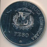 Dominikai Köztársaság 1988. 1P Cu-Ni "Felfedezés és evangelizáció 500. évfordulója" T:BU
D...