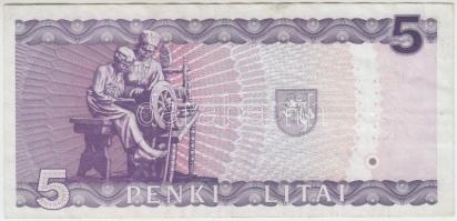 Litvánia 1993. 5L T:II-
Lithuania 1993. 5 Litai C:VF
