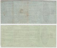 Orosz Polgárháború / Ideiglenes Szibériai Igazgatás (Kolcsak a admirális) 1919. 25R + 50R T:III
Russ...