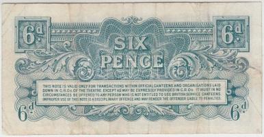 Nagy-Britannia / Katonai kiadás 1948. 6p T:III,III-
Great Britain / British Armed Forces 1948. 6 Pen...