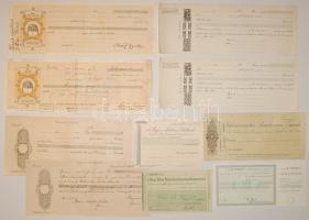 Csekkek, váltók egész világ, 10db